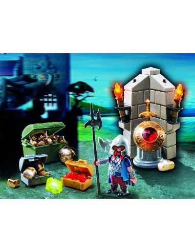 6160 PLAYMOBIL KNIGHTS GUARDIÁN DEL TESORO DEL...