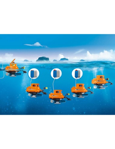 9234 PLAYMOBIL SPORTS & ACTION SUBMARÍ AMB...