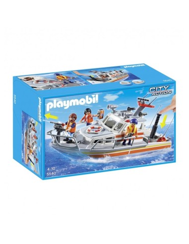 5540 PLAYMOBIL CITY ACTION VAIXELL DE RESCAT AMB MÀNEGA.