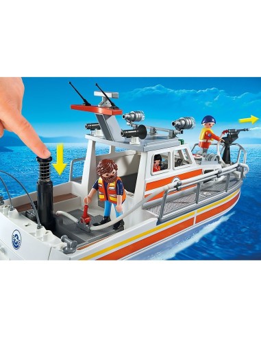 5540 PLAYMOBIL CITY ACTION BARCO DE RESCATE CON...