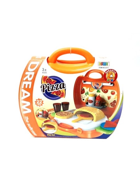 MALETÍN PIZZERÍA 22 PC.