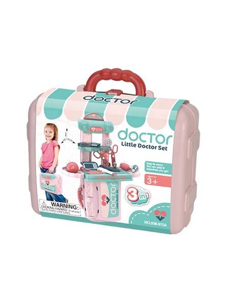 MALETÍN CONSULTA DE MÉDICO 2 EN 1.