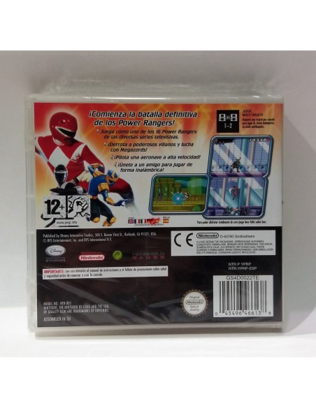 Nintendo DS - Power Rangers: Super Legends
