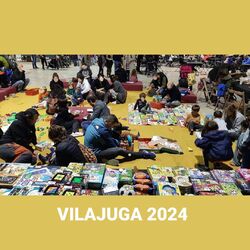 VILAJUGA'24 🎲🎲
El passat cap de setmana del 2 i 3 de novembre vam assistir, com ja fa uns anys, a les jornades VILAJUGA.
Van ser dos dies intensos i volem donar les gràcies a tots els que ens vàreu visitar! Esperem que us ho passessiu molt bé!
També volem donar les gràcies a la organització per comptar amb nosaltres, posar-ho tot tan fàcil i per la feinada ben feta!
Esperem tornar-hi! 

VILAJUGA'24 🎲🎲 
El pasado fin de semana del 2 y 3 de noviembre asistimos, como hace ya unos años, a las jornadas VILAJUGA. 
Fueron dos días intensos y queremos dar las gracias a todos los que nos visitasteis! ¡Esperamos que lo pasarais muy bien!
 También queremos dar las gracias a la organización por contar con nosotros, ponerlo todo tan fácil y por el trabajo bien hecho! 
Esperamos volver!

#vilajuga #jugar #jocsdetaula #jocsdestrategia #jocspertothom #jocsperaprendre #jocsdemoviment #calamdronadelpoblenou #calamadrona #comerçdeproximitat #comerçlocal #vilafrancadelpenedes